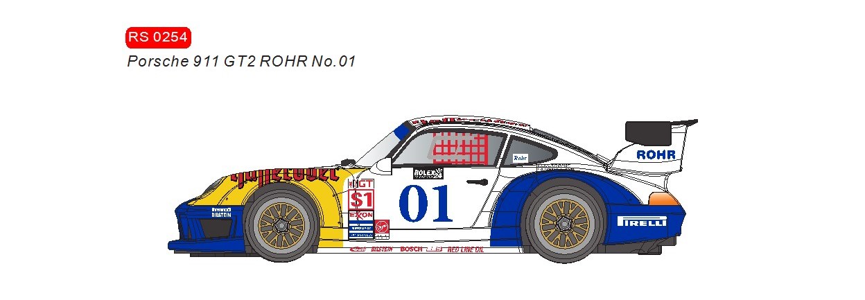 RS0254 Porsche 911 GT2 ROHR Motorsport No.01